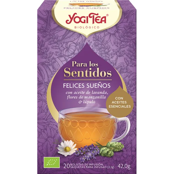 Yogi Tea Para Los Sentidos Felices Sueños 17 Filtr