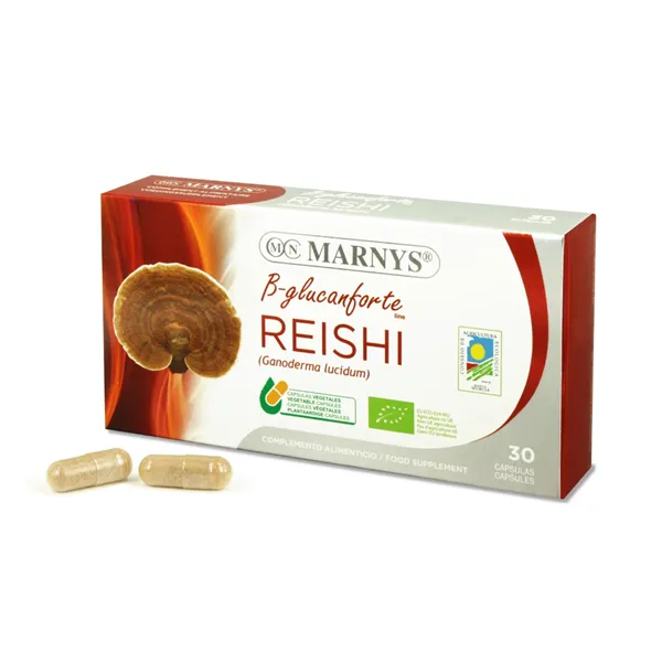 Marnys Reishi Bio 30 Caps Vegetales X 400mg