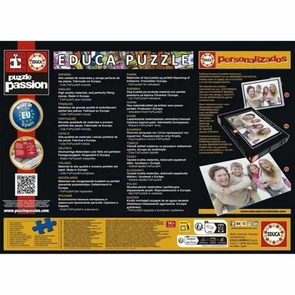 Puzle un domino komplekts Educa Guardián de los Trópicos 1000 Daudzums