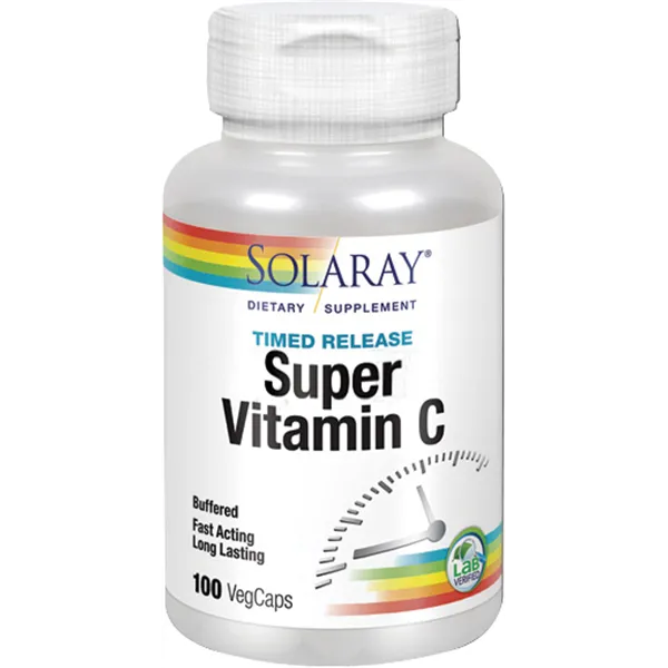 Solaray Super Vitamina C 100 Vcaps