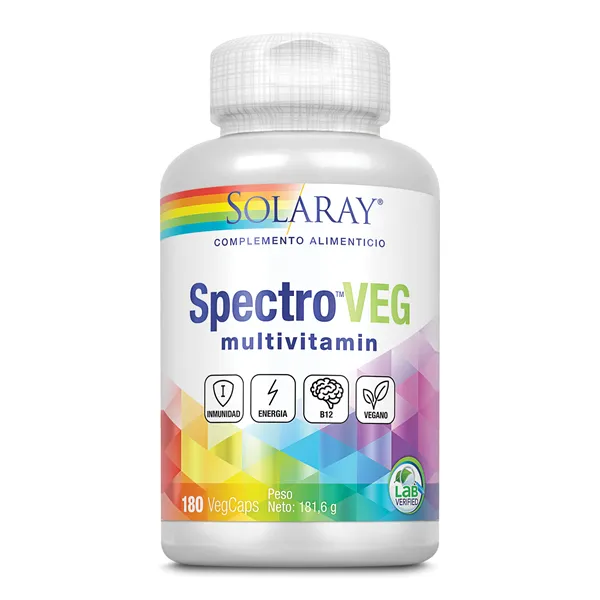 Solaray Spectro Vegetarian 180 Vcaps