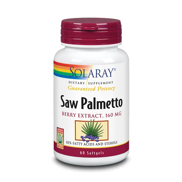 Solaray Saw Palmetto 60 Perlas