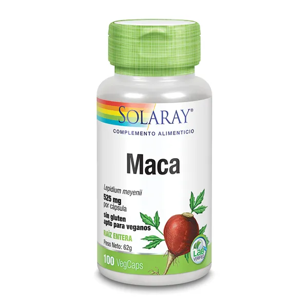 Solaray Maca 525 Mg 100 Caps