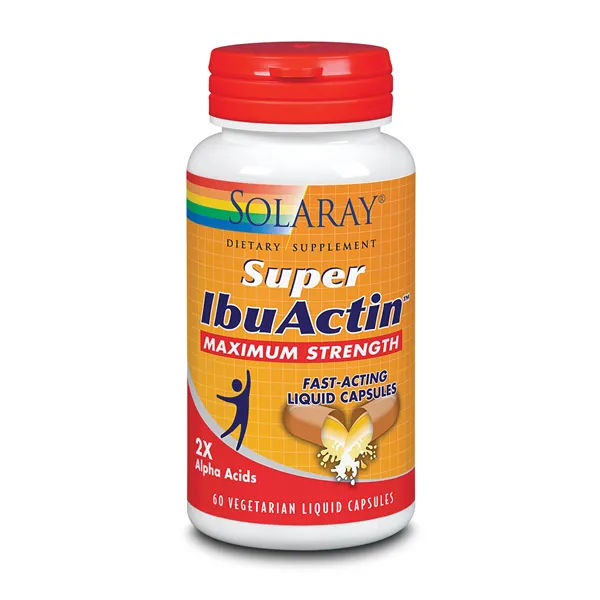 Solaray Super Ibuactin 60 Caps Vegetales