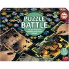 Puzle un domino komplekts Educa Battle Jr Natura 42 Daudzums (12 gb.)