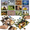 Puzle un domino komplekts Educa Battle Jr Natura 42 Daudzums (12 gb.)