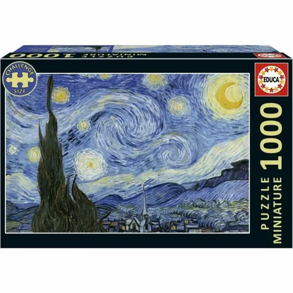 Dėlionė Educa Miniatura Noche Estrellada 1000 Dalys
