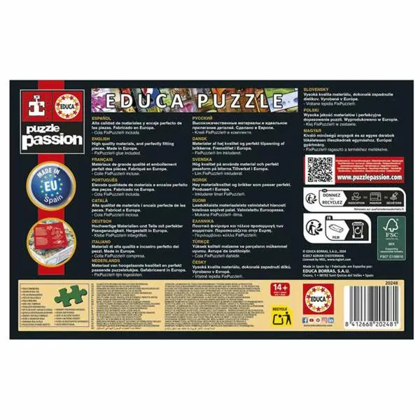 Palapeli Educa Europe Minature 1000 Kappaletta
