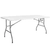 Saliekamais galds Springos GF0051 180 cm, balts