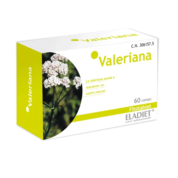 Eladiet Valeriana Recubierta Fitotablet 60 Comp