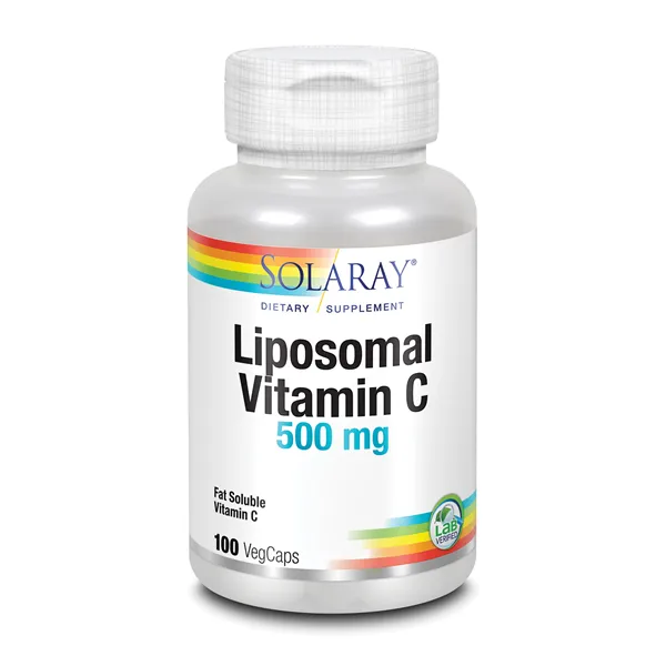 Solaray Lipovitamin C 100 Capsulas Vegetales