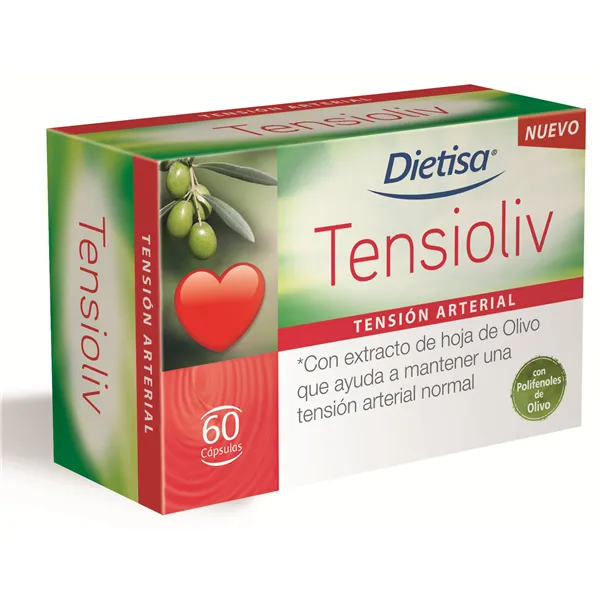 Dietisa Tensioliv 60 Capsulas