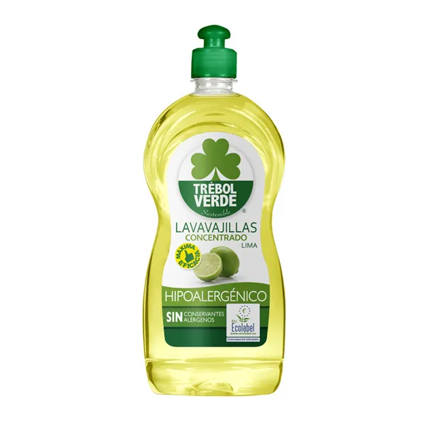 Trébol Verde Lavavajillas Lima Ecologico 750ml