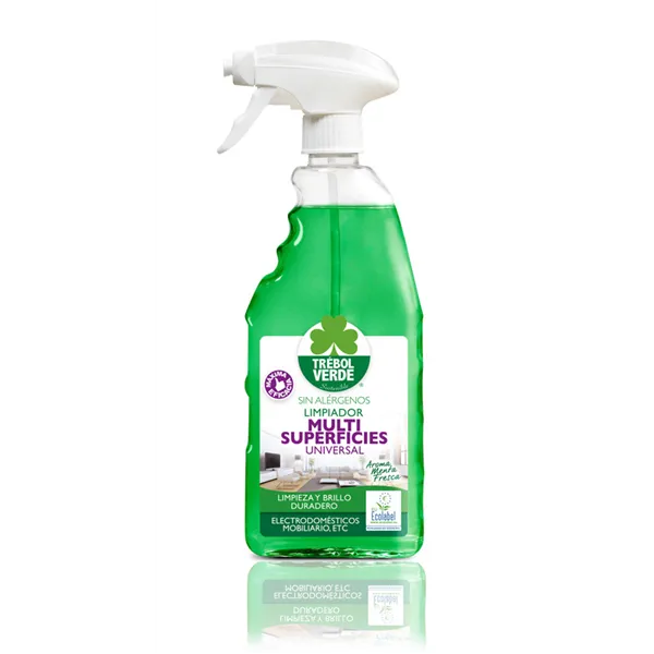 Trébol Verde Limpiador Multisuperficies Ecologico 750ml