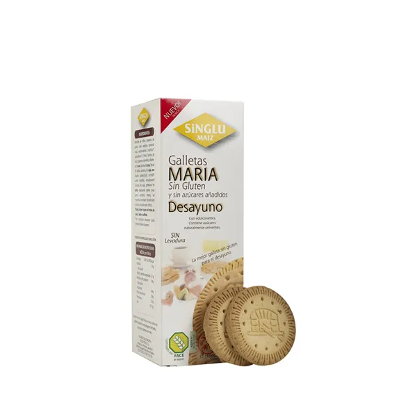 Singlu Maiz Galleta Maria Desayuno S-Az Singlu 200g