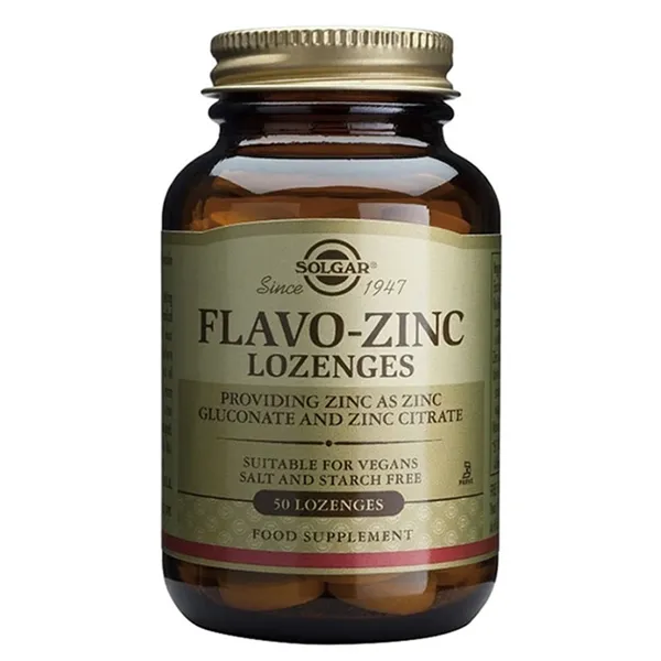 Solgar Flavo-Zinc 50 Lozenges