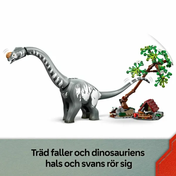 Statybos rinkinys Lego JURASSIC WORLD 76973 Raptor & Titanosaurus Tracking Mission