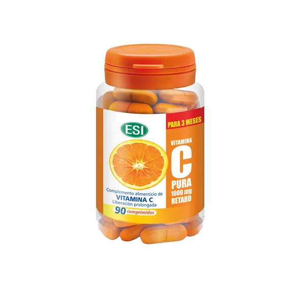 Trepatdiet Vitamina C Pura 1,000 Mg Retard 90 Comp