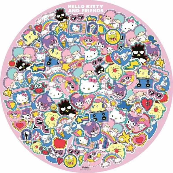 Palapeli Hello Kitty Hello Kity and friends 500 Kappaletta