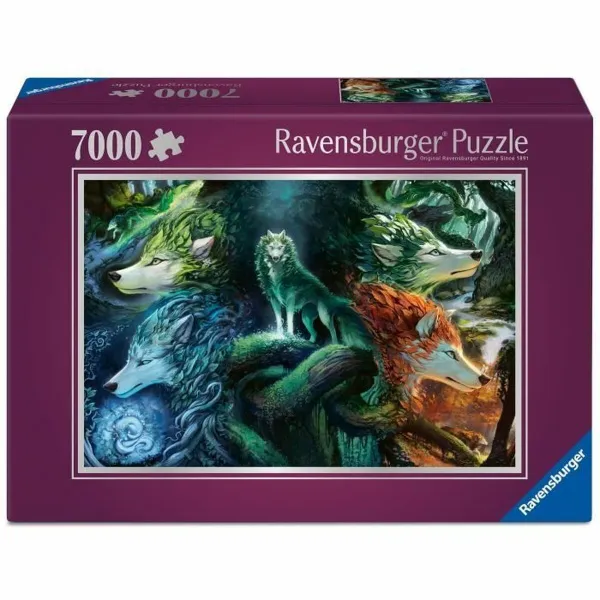 Dėlionė Ravensburger WHISPERS OF THE FOREST 7000 Dalys