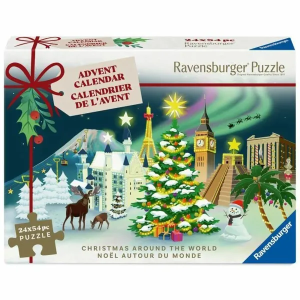 Dėlionė Ravensburger Advent Calendar 54 Dalys
