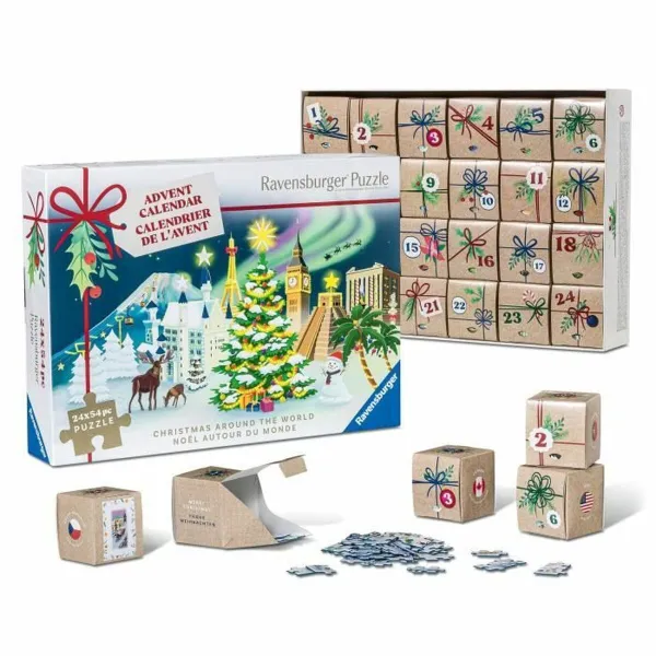 Pusle Ravensburger Advent Calendar 54 Tükid, osad