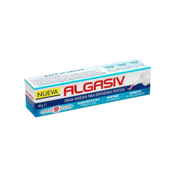 Algasiv Sensitive Denture Adhesive Cream