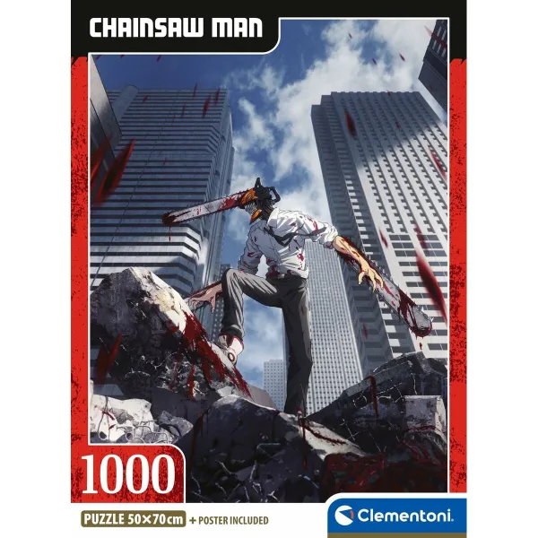 Dėlionė Clementoni Chainsaw Man 1000 Dalys