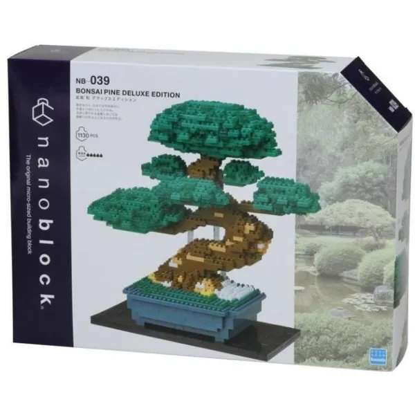 Строительный набор Nanoblock Bonsai Pine Deluxe Edition NB-039