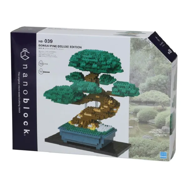 Statybos rinkinys Nanoblock Bonsai Pine Deluxe Edition NB-039