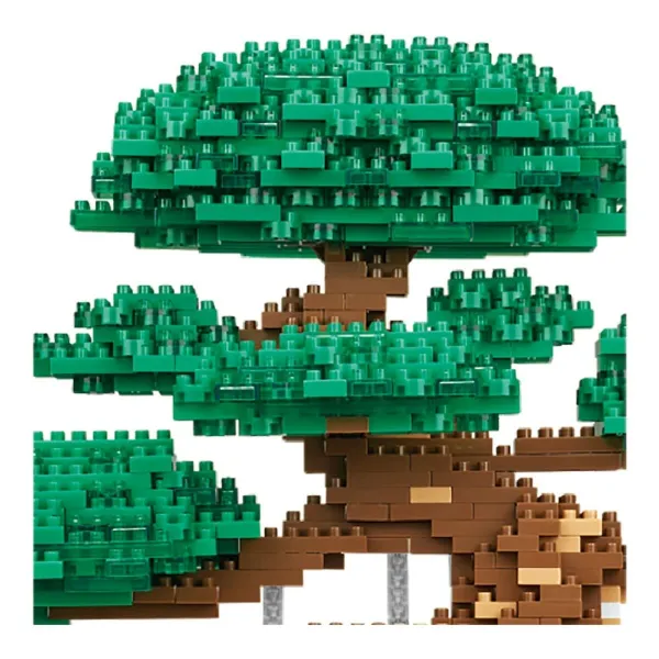 Celtniecības Komplekts Nanoblock Bonsai Pine Deluxe Edition NB-039