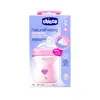 Chicco Bib Nat-Feel 2m Girl 250ml