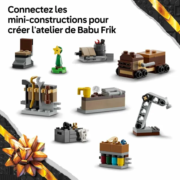 Statybos rinkinys Lego 75418 Advent Calendar 2025 Star Wars 263 Dalys