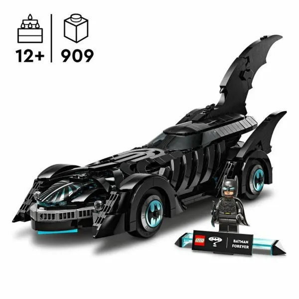 Celtniecības Komplekts Lego 76304 Batman Forever Batmobile 909 Daudzums