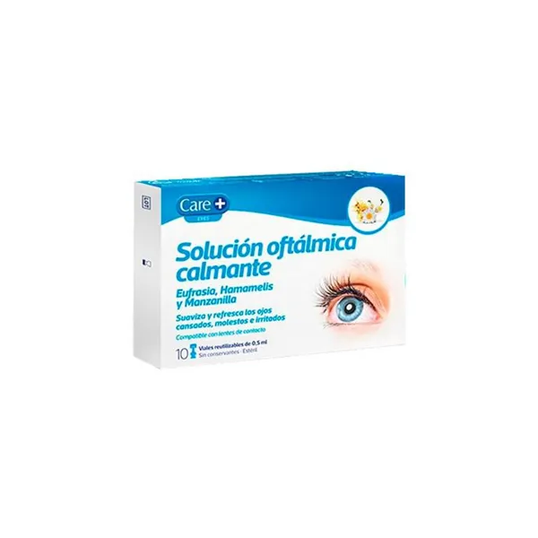 Care+ Solución Oftalmológica Calmante 10 Viales De 0,5ml