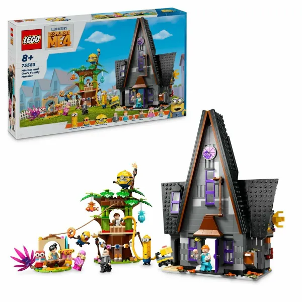 Celtniecības Komplekts Lego Minions y la mansión familiar de Gru