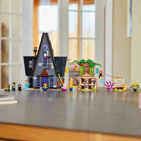Celtniecības Komplekts Lego Minions y la mansión familiar de Gru