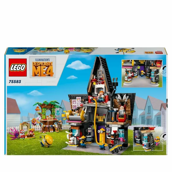 Celtniecības Komplekts Lego Minions y la mansión familiar de Gru