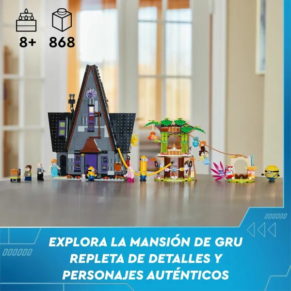 Строительный набор Lego Minions y la mansión familiar de Gru