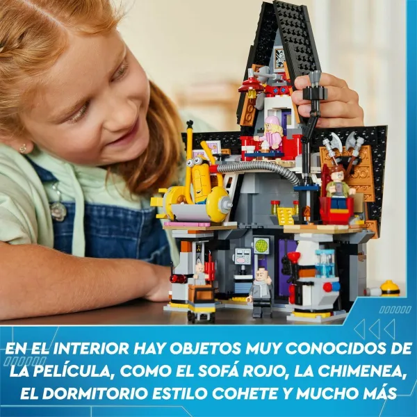 Celtniecības Komplekts Lego Minions y la mansión familiar de Gru