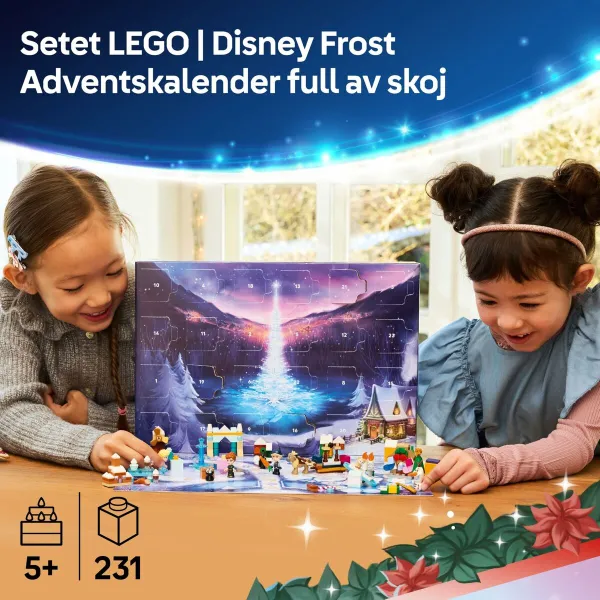 Statybos rinkinys Lego 43273 Advent Calender 2025 Disney 231 piezas