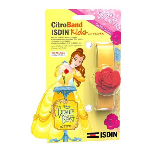 Isdin® Citroband Kids Bella y Bestia Anti-Mosquito 2 Rechargeable