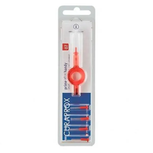 Curaprox Interdental Brush Prime Plus Handy Red