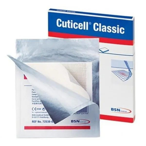 Cuticell Gasa Parafinada 7,5x7,5 Cm 10 Unidades Bsn Medical