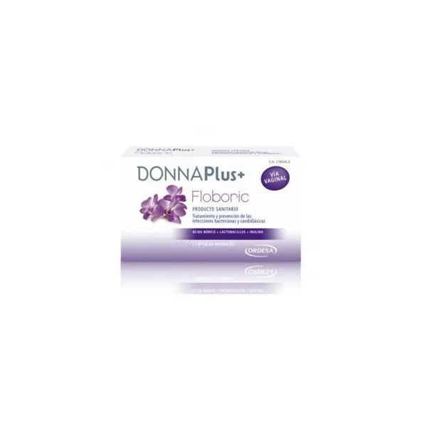 Donna Plus Donnaplus Floboric 7 Vaginal Capsules