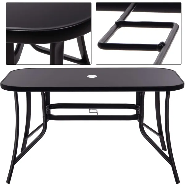 Garden table Springos GF0077 120 X 70 X 70 CM