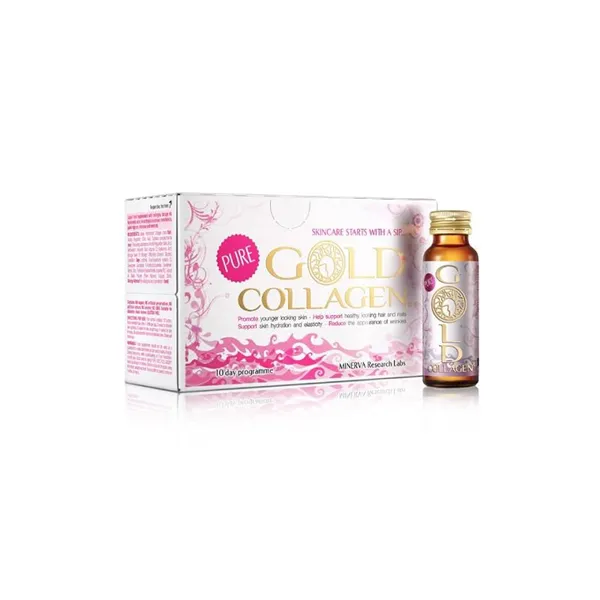 Minerva Gold Collagen 10 Bottles X 50ml