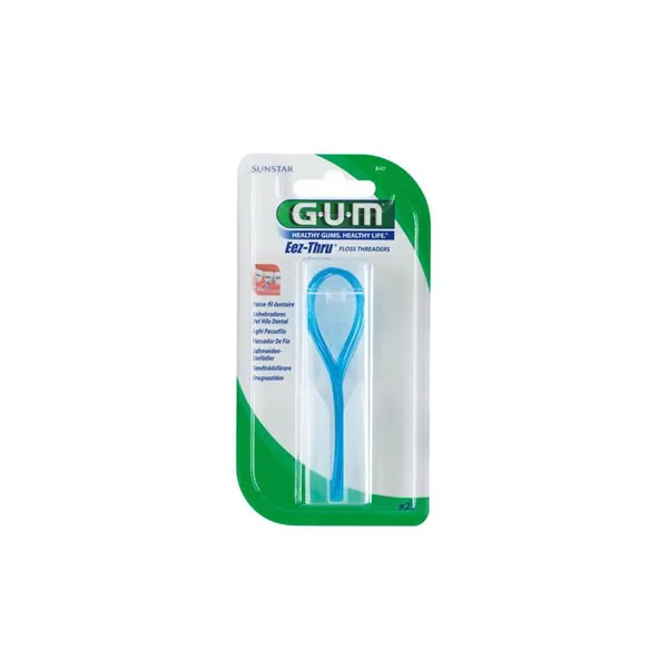 Gum Eez-Thru Enhebradores De Hilo Dental 25 Unidades