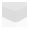 Fitted bottom sheet Atmosphera White (140 x 190 cm)