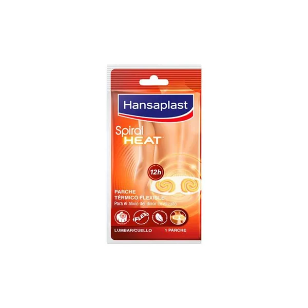 Hansaplast Spiral Heat Parche Térmico Cuello-Lumbar 1 Unidad